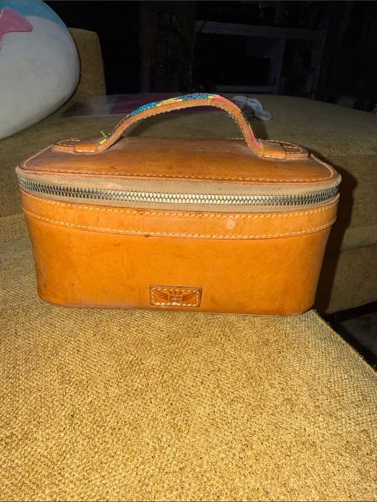 Consuela Accessories - Consuela Diego Small Traincase with Colorful Handle